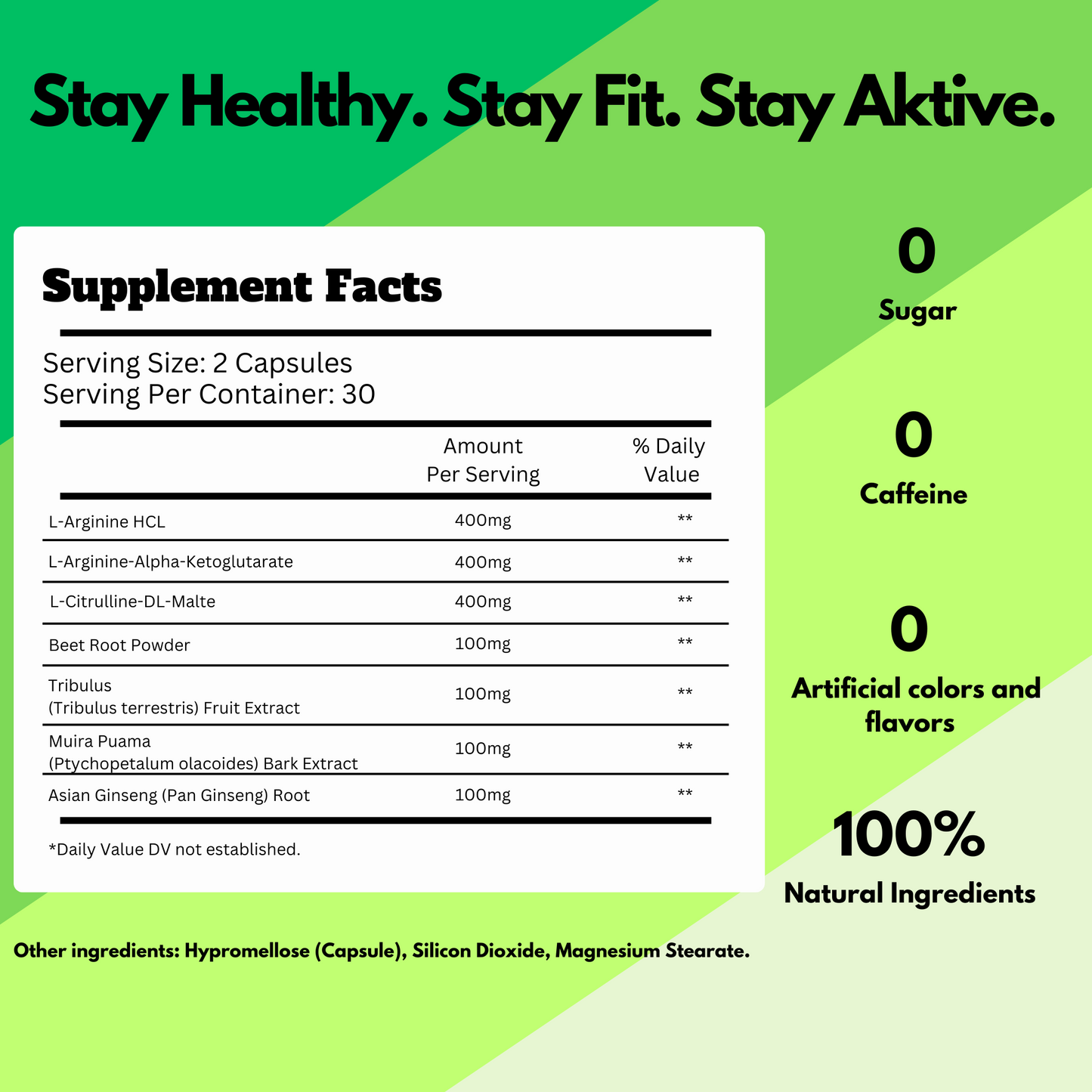 Nitric Oxide Booster