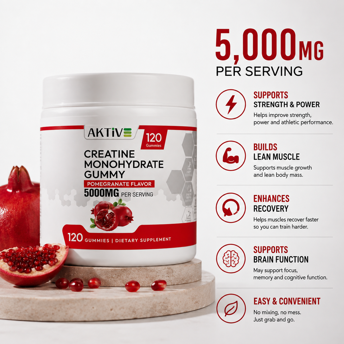 Creatine Monohydrate Gummies